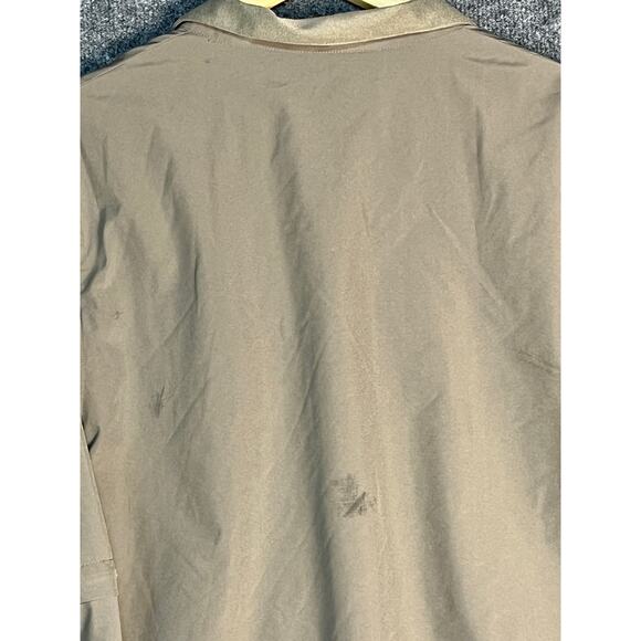 Walter Hagen Windbreaker 3 Way Convertible Jacket Vest Polyester Taupe‎ Mens L - Picture 9 of 14